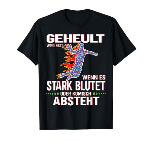 Handball Spieler Designs Herren & Damen und Handball Fans T-Shirt Handball Spieler Designs Herren & Damen und Handball Fans T-Shirt von Handballspielerin & Handballer Zubehör Spruch