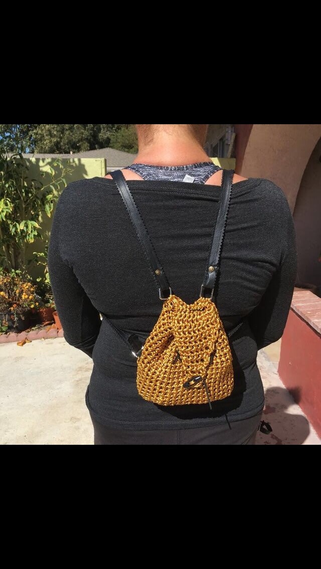 Groovy Little Gold Rucksack Groovy Little Gold Rucksack von Handcandee