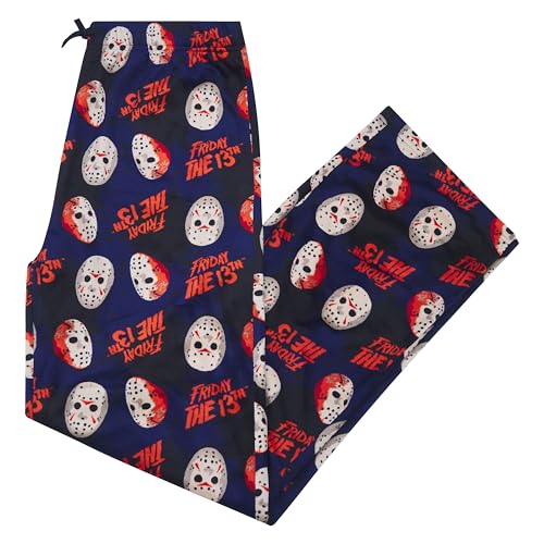 Handcraft Herren-Pyjamahose für Herren, Lounge-Hose, lustiges Geschenk für Herren, Pyjamahose für Herren, Freitag, der 13, Medium von Handcraft