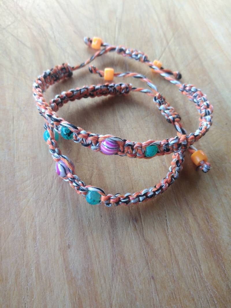 Freundschaftsarmband, Makramee Armband Freundschaftsarmband, Makramee Armband von HandcraftShopbyMigC