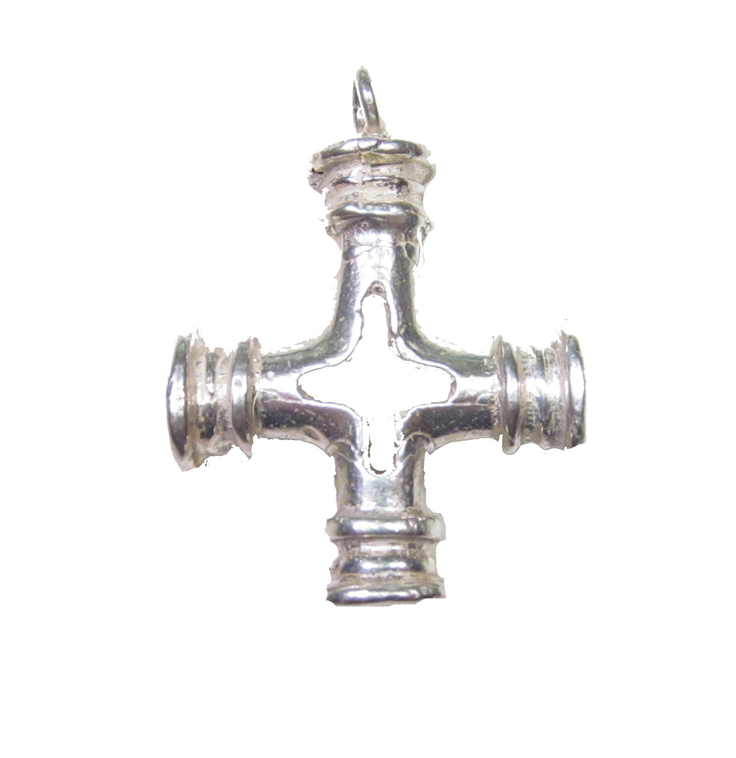 sterling Silber Wikinger Kreuz sterling Silber Wikinger Kreuz von Handcraftedsterling