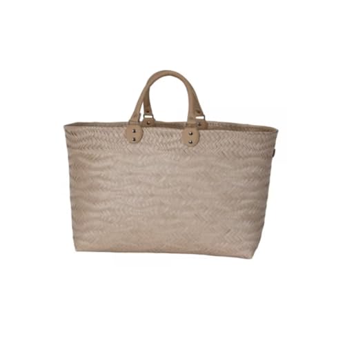 Dune Shopper caffè latte size M with PU handles von Handed By