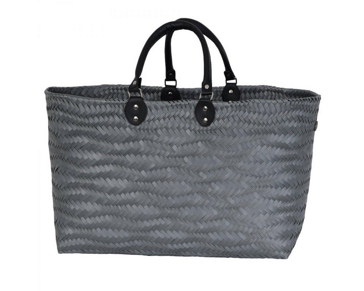 Handed By Einkaufskorb Handed By Shopper Dune Dark Grey (M) von Handed By