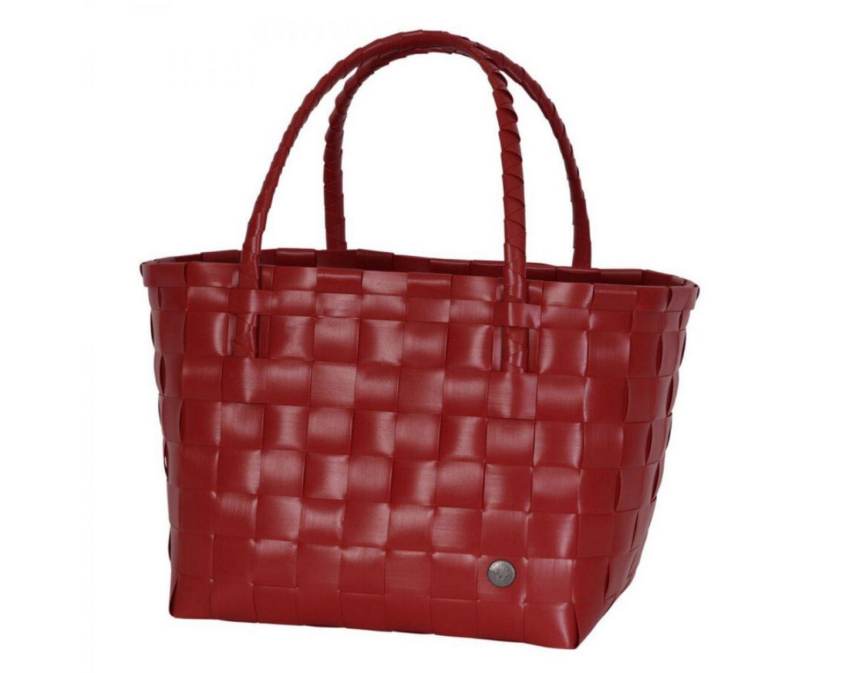 Handed By Einkaufskorb Handed By Shopper Paris Crimson Red von Handed By