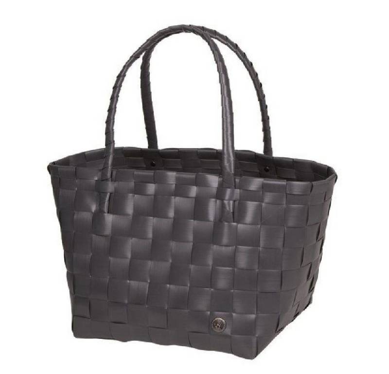 Handed By Einkaufskorb Handed By Shopper Paris Dark Grey von Handed By