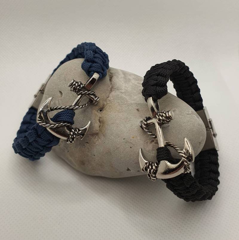 1 Armband Paracord Anker von HandemadeKreativ