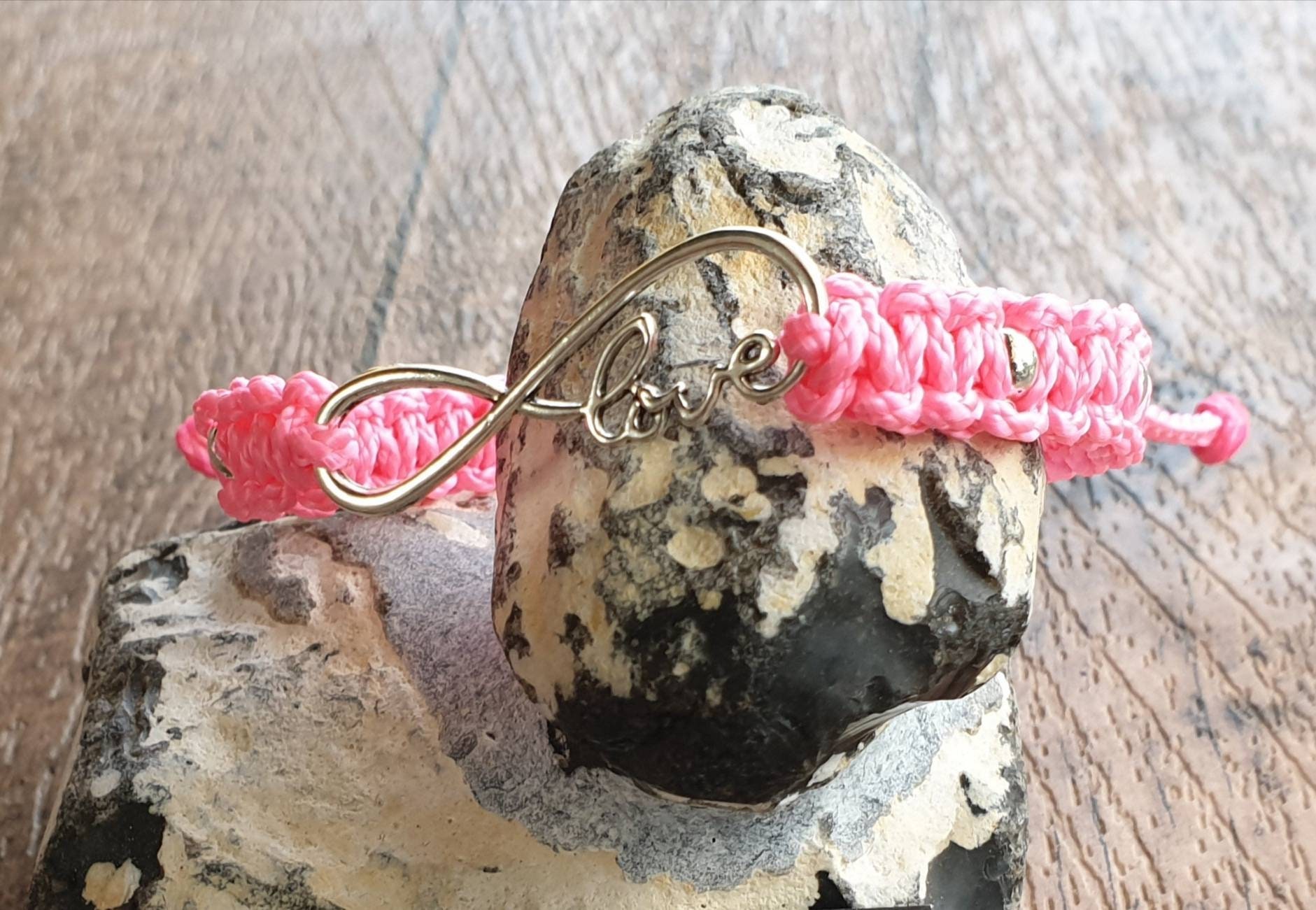 Armband Paracord Unendlichkeit Love Handemade Verstellbar Armband Paracord Unendlichkeit Love Handemade Verstellbar von HandemadeKreativ