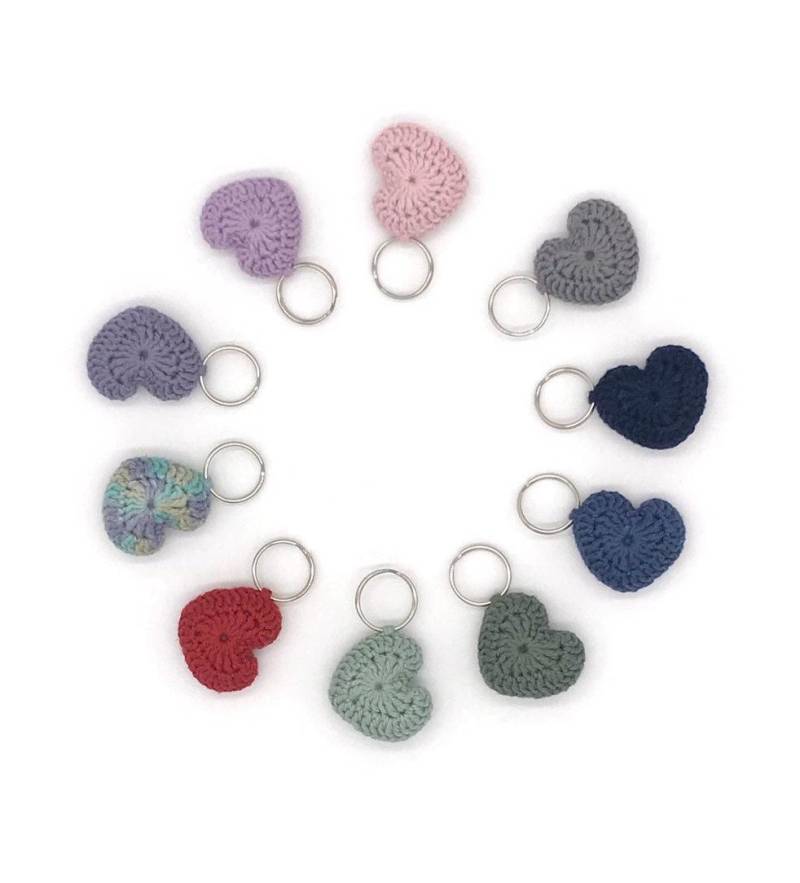 Herz Schlüsselanhänger Herz Schlüsselanhänger von Handfabricc