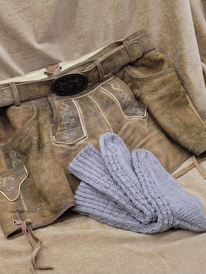 Herrensocken Handgestrickt Größe 42/43 von HandgemachtVonHeidi