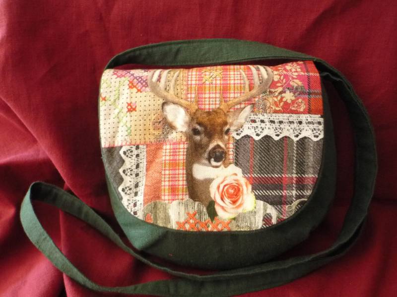 Trachtentasche Hirsch von HandgemachtVonHeidi