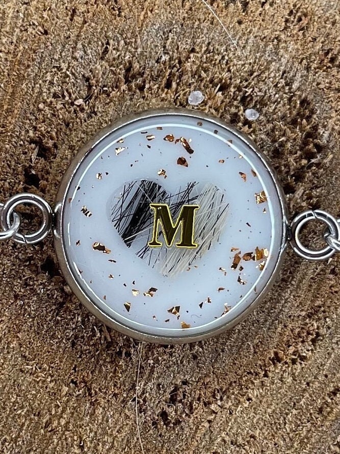 Armband Als Erinnerung Mit Haar Armband Als Erinnerung Mit Haar von HandgemachtbyIsabel