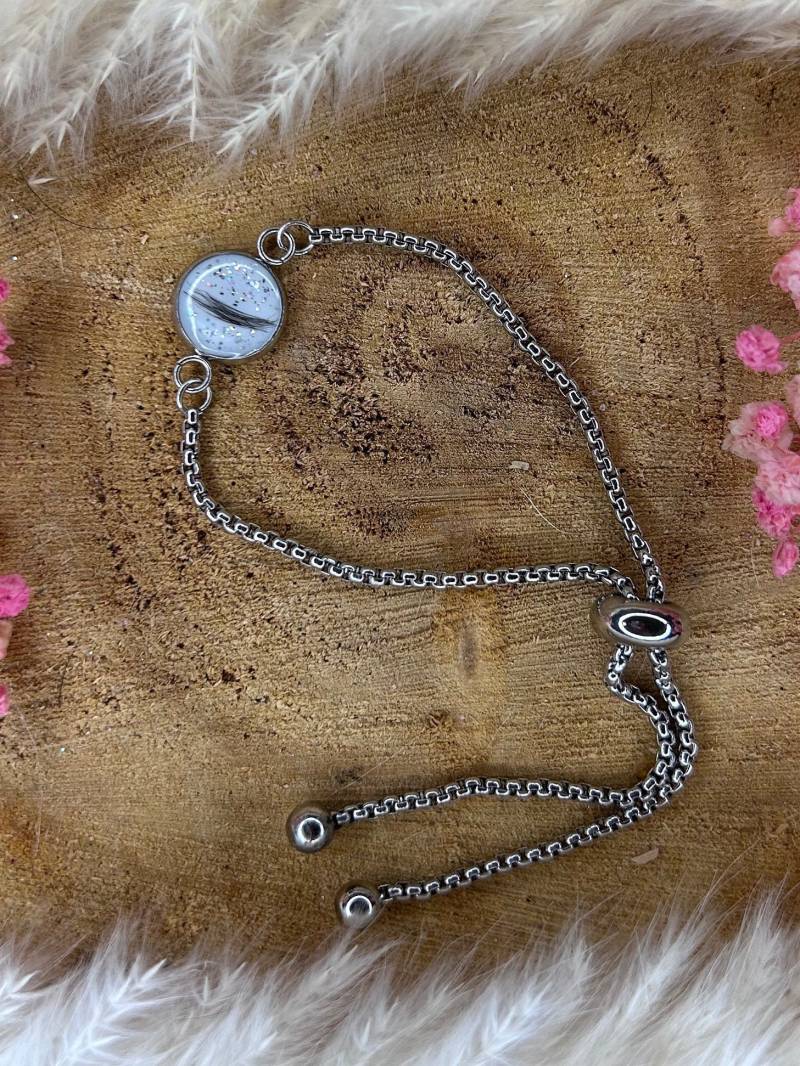 Babysträhne Armband Haare Erinnerung Andenken von HandgemachtbyIsabel