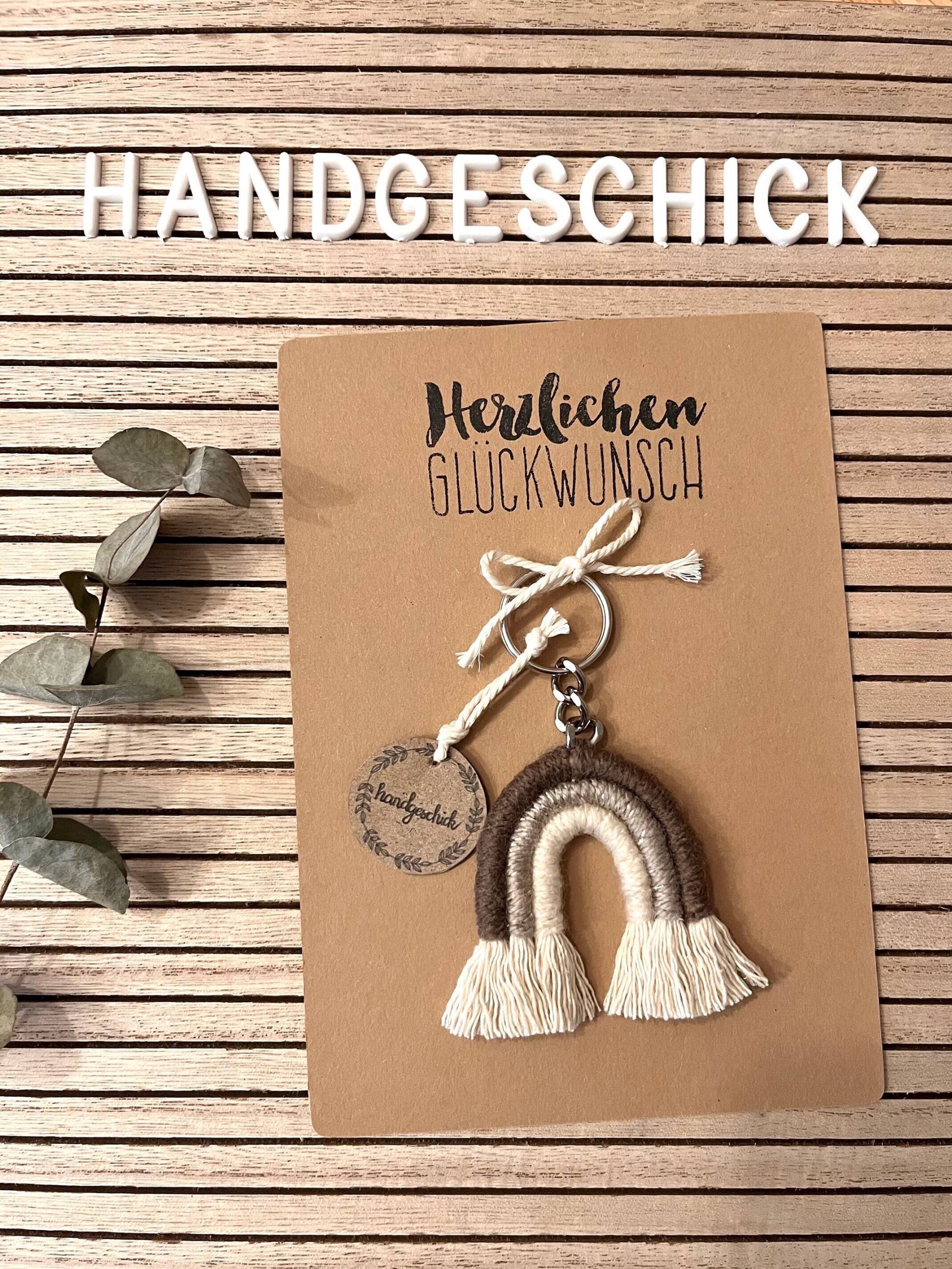 Regenbogen Schlüsselanhänger Regenbogen Schlüsselanhänger von HandgeschickShop