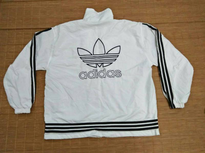 Seltene Vintage Adidas Jacke, Windbreaker, Großes Logo Seltene Vintage Adidas Jacke, Windbreaker, Großes Logo von HandkerchiefmasteR
