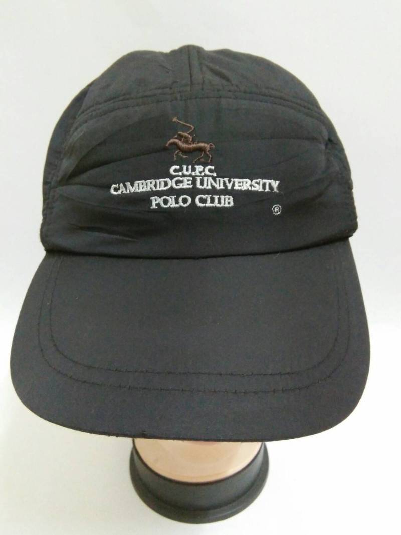 Seltene Vintage Cambridge University Polo Club Mütze, C.u.p.c Ohrenschutz, Gestickte Gesticktes Polo Logo | 456 von HandkerchiefmasteR