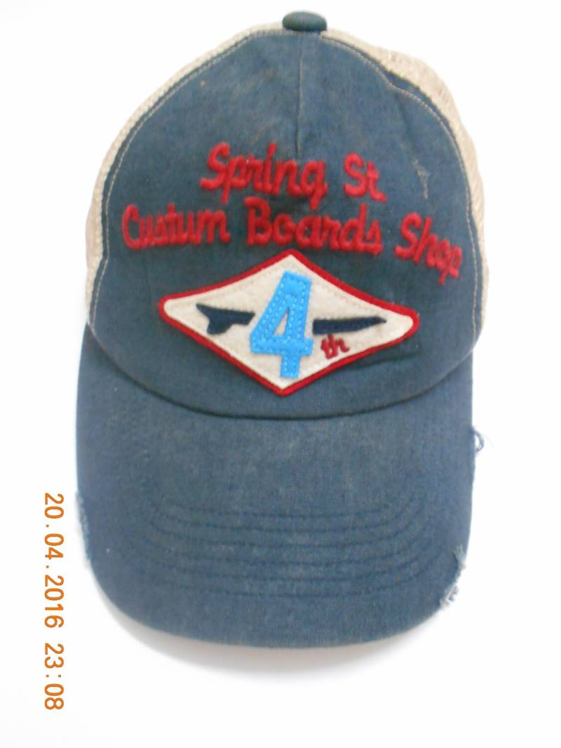 Seltene Vintage Classic Surfing Cap Hut, Spring St Custum Boards Shop Cap, Surfing Snapback Back Number Hat | 112 von HandkerchiefmasteR