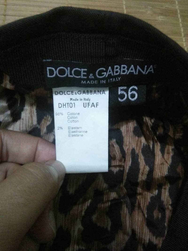 Seltene Vintage Dolce & Garbbana Hut Kappe | 727 von HandkerchiefmasteR