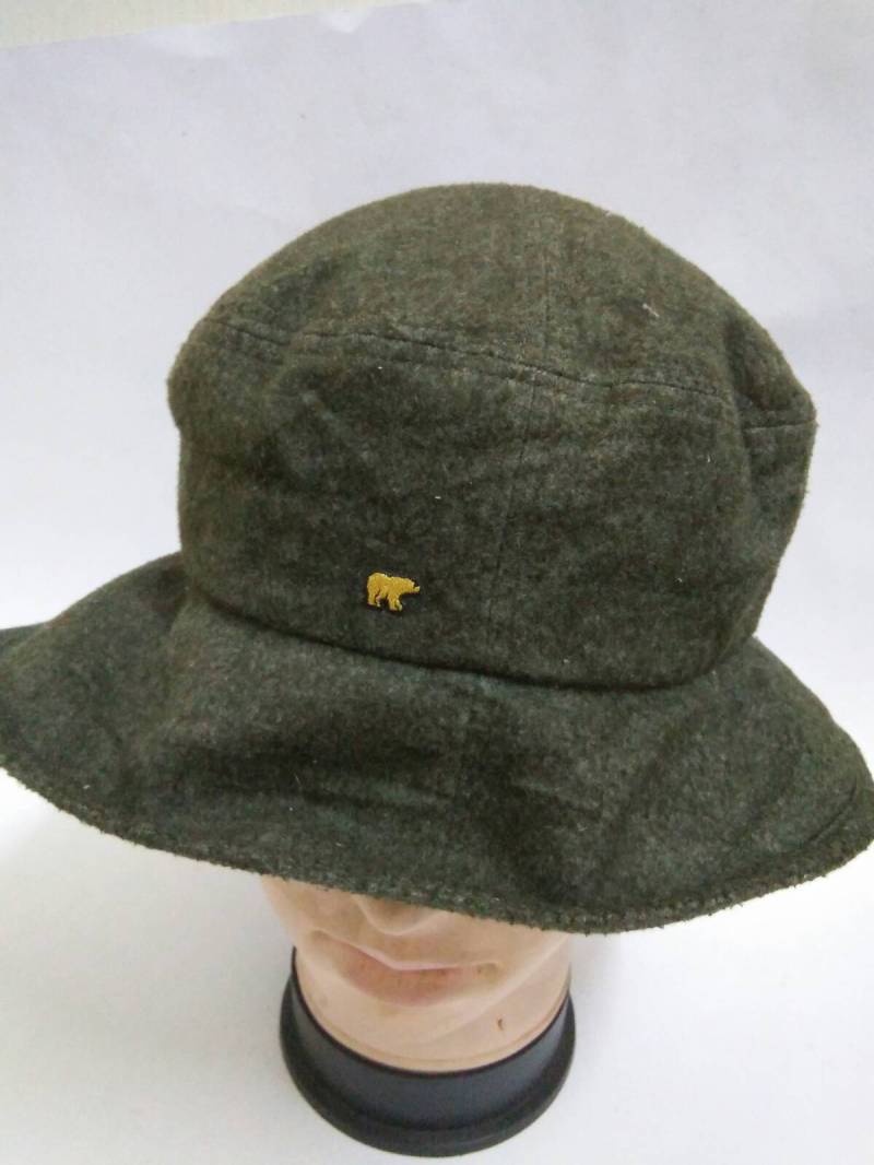 Seltene Vintage Golden Bear Usa Bucket Hat, Gesticktes Logo, Lässig, Sommer | 72 von HandkerchiefmasteR