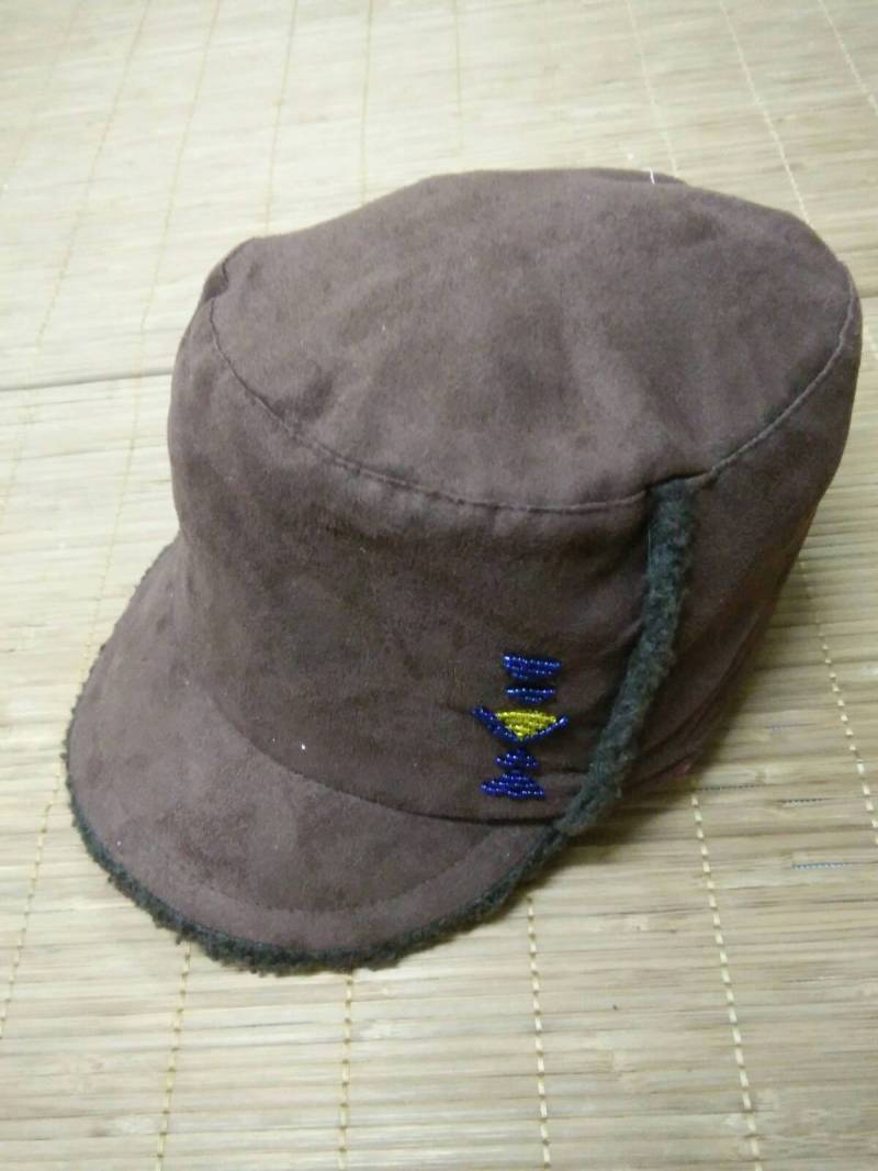 Seltene Vintage Native Motive Hut Mütze Kappe | 572 von HandkerchiefmasteR