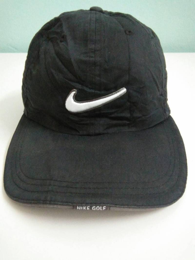 Seltene Vintage Nike Mütze Kappe, Nike Golf Swoosh | 398 von HandkerchiefmasteR