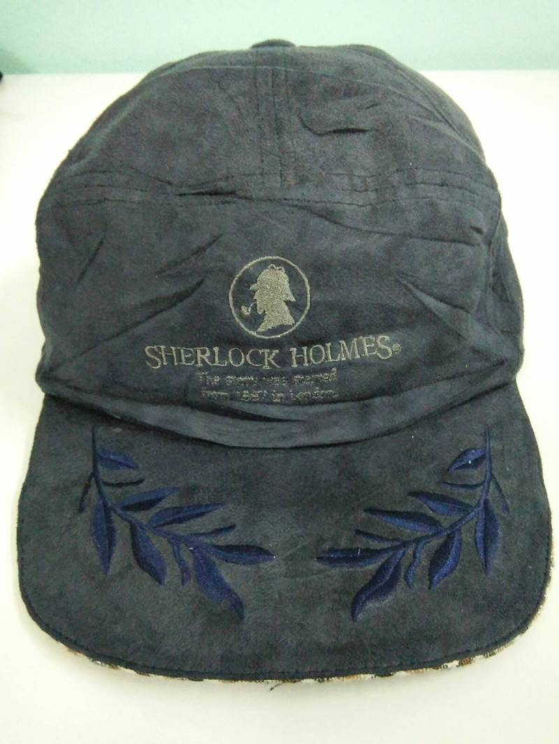 Seltene Vintage Sherlock Holmes Hut Kappe | 429 Seltene Vintage Sherlock Holmes Hut Kappe | 429 von HandkerchiefmasteR