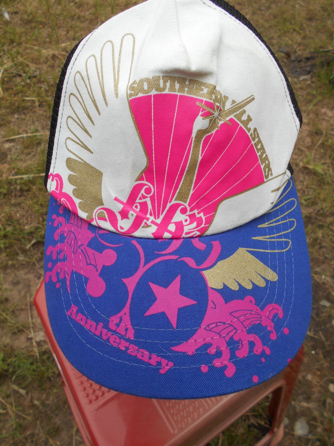 Seltene Vintage Southern All Star 30Th Jubiläum Cap Hut, Einheitsgröße | 128 von HandkerchiefmasteR