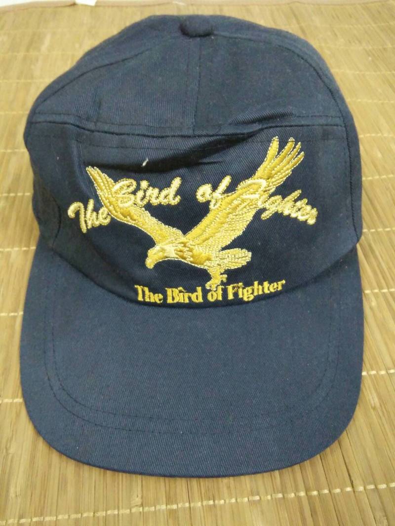 Seltene Vintage The Bird Of Fighter Hutmütze, Besticktes Logo | 325 von HandkerchiefmasteR