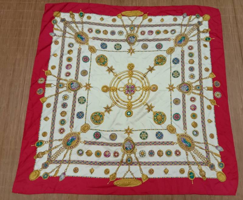 Seltener Vintage Trussardi Schal von HandkerchiefmasteR