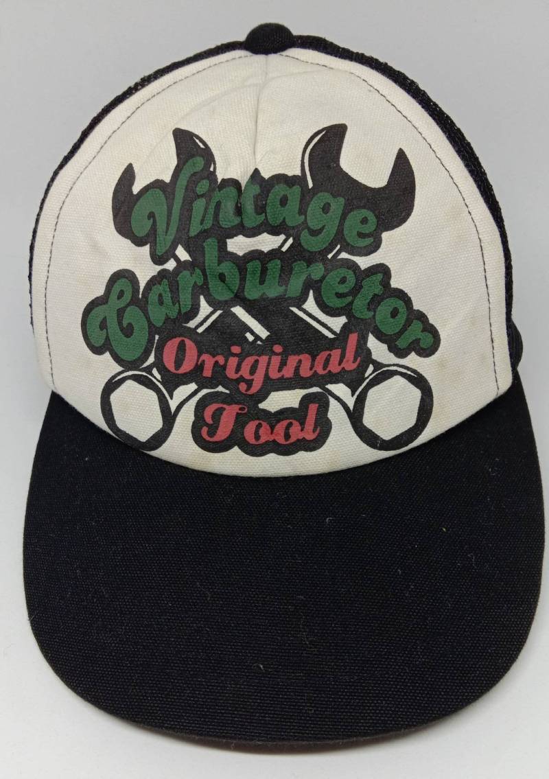 Seltener Vintage Vergaser Original Werkzeug Cap | 478 von HandkerchiefmasteR