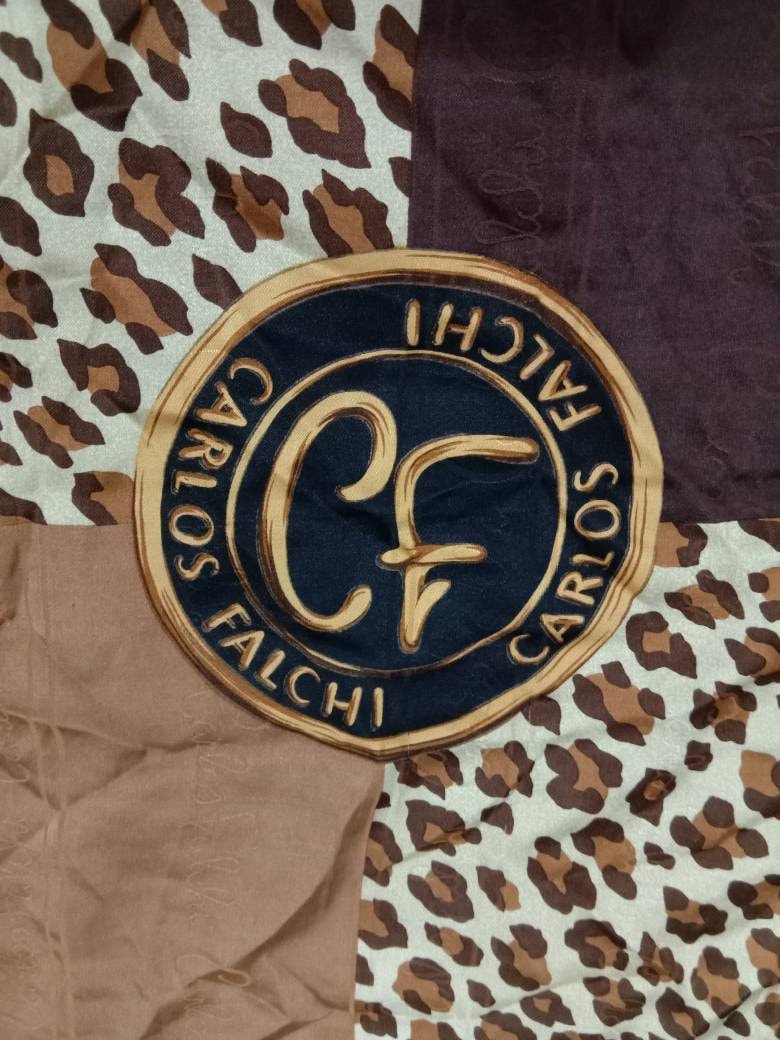 Seltenes Vintage Carlos Falchi Taschentuch von HandkerchiefmasteR