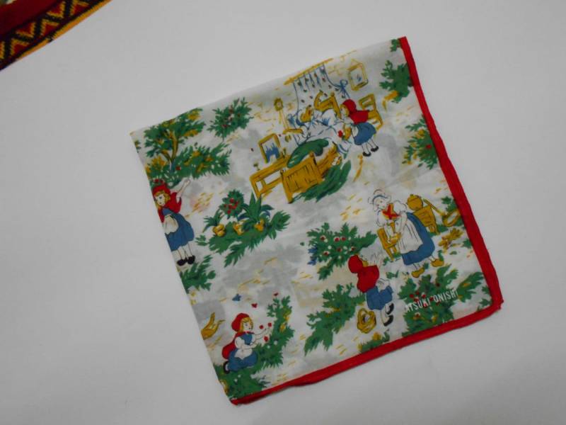 Vintage Atsuki Onishi Taschentuch, Atsuki Schal, .h100 Vintage Atsuki Onishi Taschentuch, Atsuki Schal, .h100 von HandkerchiefmasteR