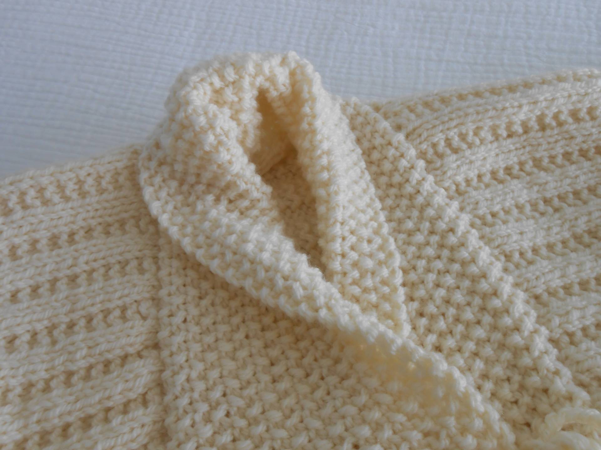 Babyweste, Quer Gestrickt, Grösse 18 Monate Babyweste, Quer Gestrickt, Grösse 18 Monate von HandknitsbyJosie