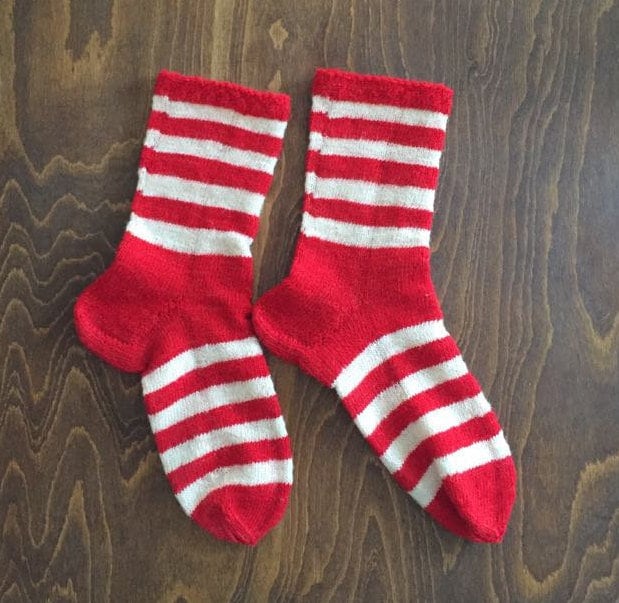 Handgestrickte Wollsocken Handgestrickte Wollsocken von HandknittedBG