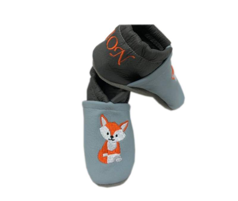 Lederpuschen Fuchs von Handliebe