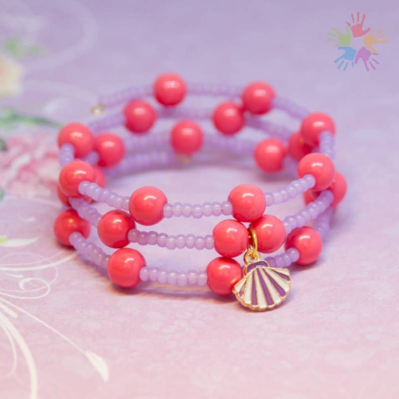 Handmade Unique Memory Wire Wrap Sea Bracelet, Beautiful Adjustable Beaded Bracelet von HandlyStudioStore