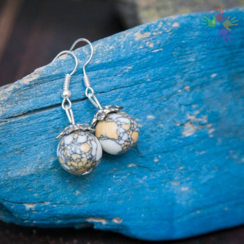Handmade Unique Regalite Earrings, Beautiful Elegant Earrings von HandlyStudioStore