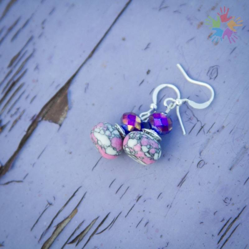 Handmade Unique Regalite Earrings, Beautiful Elegant Earrings von HandlyStudioStore