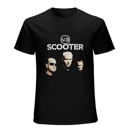 Scooter Poster Techno Hard Trance German Band Men Printed Tshirt Classic Breathable T Shirt Black M Scooter Poster Techno Hard Trance German Band Men Printed Tshirt Classic Breathable T Shirt Black M von Handmade Noodles
