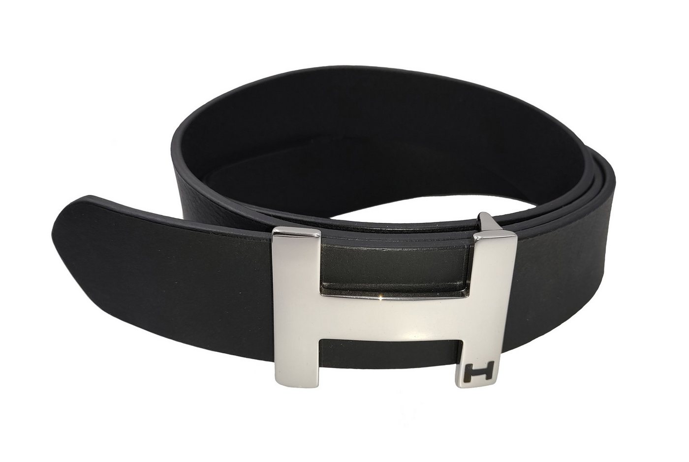 Handmade by CASSANDRA Ledergürtel mit edler H-Schließe - ECHT LEDER Made in Germany von Handmade by CASSANDRA