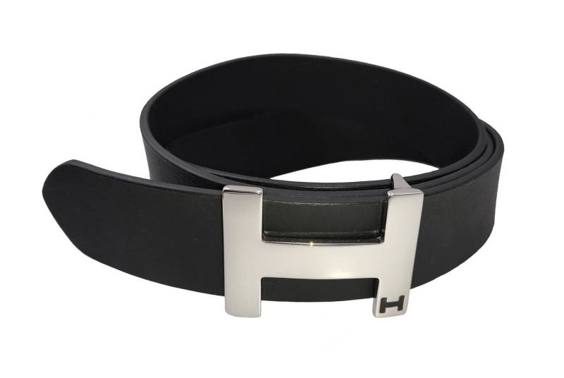Handmade by CASSANDRA Ledergürtel mit edler H-Schließe - ECHT LEDER Made in Germany von Handmade by CASSANDRA