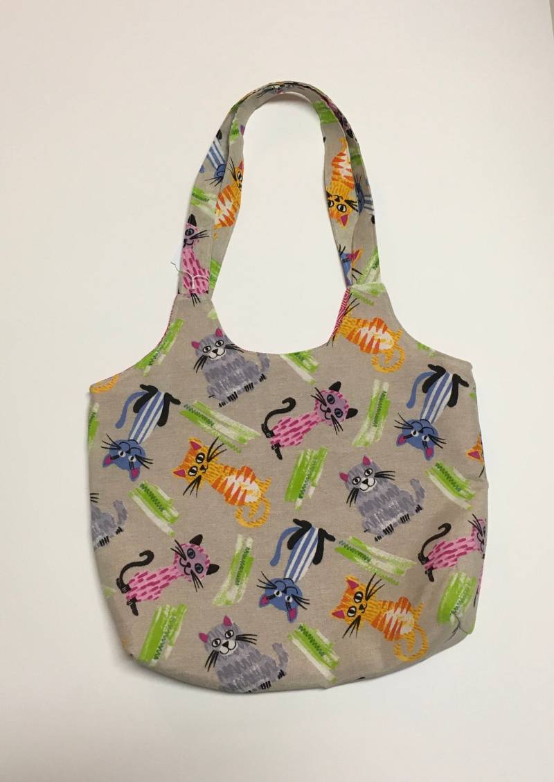 Beuteltasche Mit Katzenmotiv, Tasche, Stofftasche, Stoffbeutel, Shopper, Einkaufsbeutel, Umhängetasche, Tasche Lustigen Katzen Beuteltasche Mit Katzenmotiv, Tasche, Stofftasche, Stoffbeutel, Shopper, Einkaufsbeutel, Umhängetasche, Tasche Lustigen Katzen von HandmadeAusKrefeld