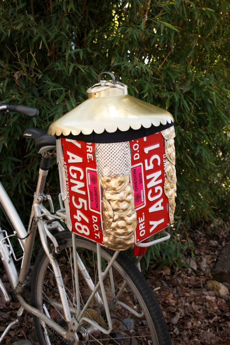 Fahrradkorb Mit Nummernschildern Fahrradkorb Mit Nummernschildern von HandmadeBikePods