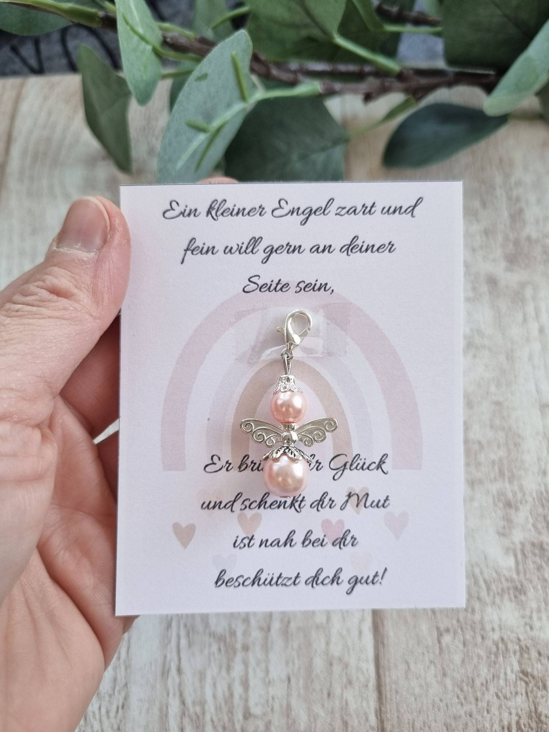 Schutzengel - Anhänger Geschenk Für Viele Anlässe Glücksbringer Perlenengel Schutzengel - Anhänger Geschenk Für Viele Anlässe Glücksbringer Perlenengel von HandmadeByNancyWitte