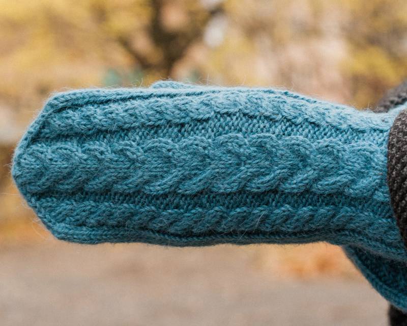 100% Alpaka Handschuhe/Zopfmuster Wahlweise in 51 Farben Handgestrickte Winter von HandmadeByRasa
