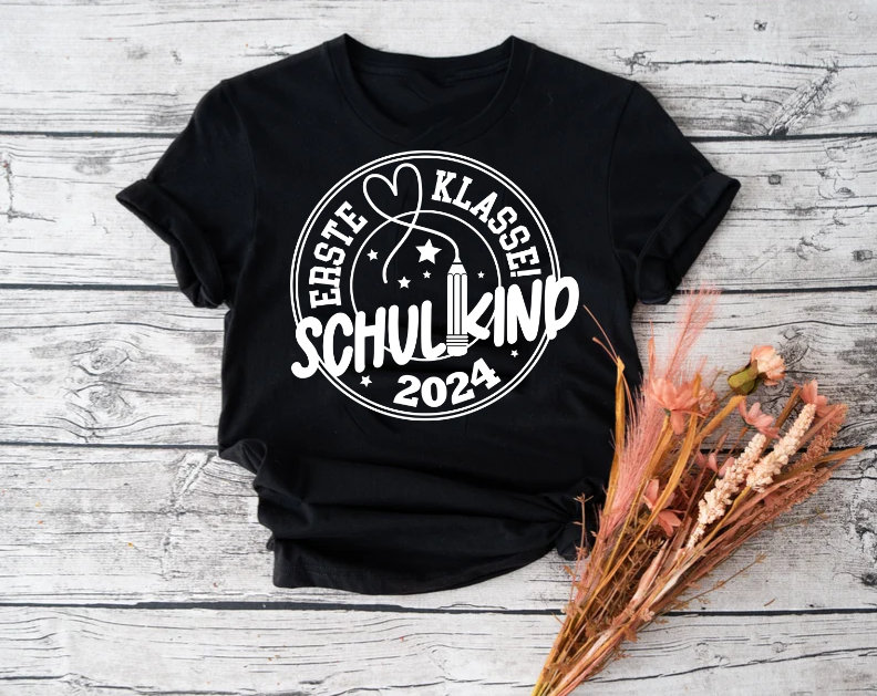 Kinder T-Shirt I Erste Klasse Schulkind Einschulung Schule Geschenk von HandmadeByStickeule