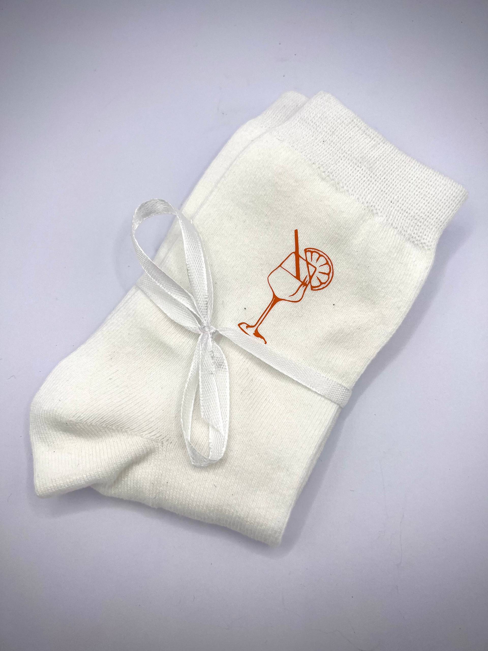 Socken „Aperol" Socken „Aperol" von HandmadeDesignsByJu