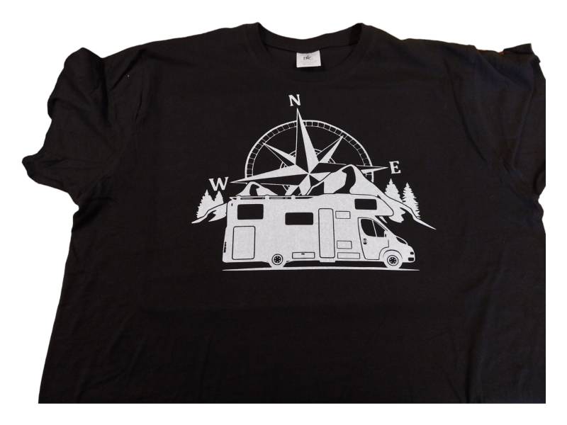 Damen T-Shirt - Wohnmobil Kompass Damen T-Shirt - Wohnmobil Kompass von HandmadeDuKes
