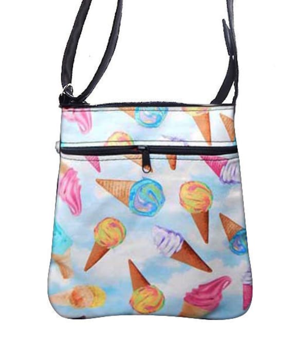 Handgemachte Crossover Body Bag Eis Muster Us Handtasche von HandmadeFashion