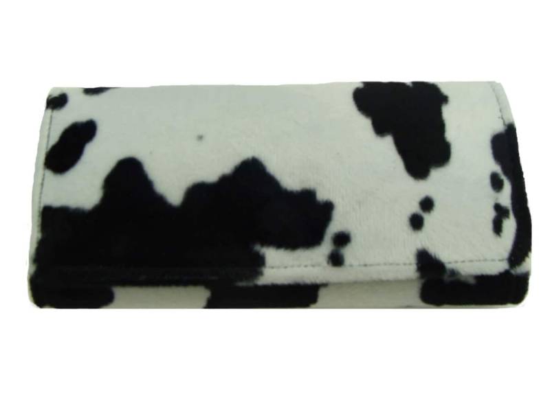 Us Handgemachtes Bi-Fold Damen Portemonnaie Tierdruck Kuh Western Muster, Neu Und Selten von HandmadeFashion