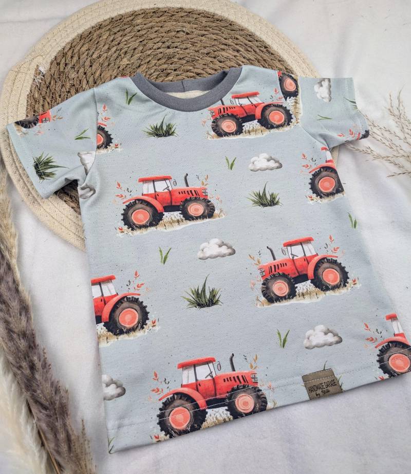 Traktor T-Shirt Junge - Sommer Shirt Kind Kleidung Größe 80-128 Mit Für Jungs von HandmadeGaragbyStefi